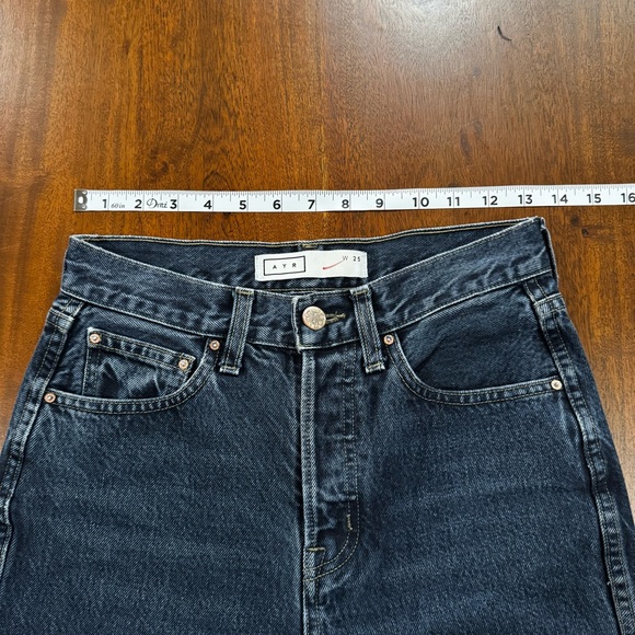AYR Jeans Styx Straight Leg Cropped Size 25 - Picture 6 of 8